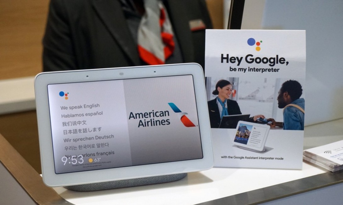 Google Assistant American Airlines