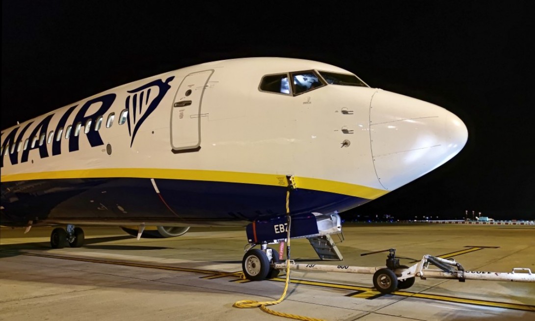 volo in ritardo ryanair billund trapani